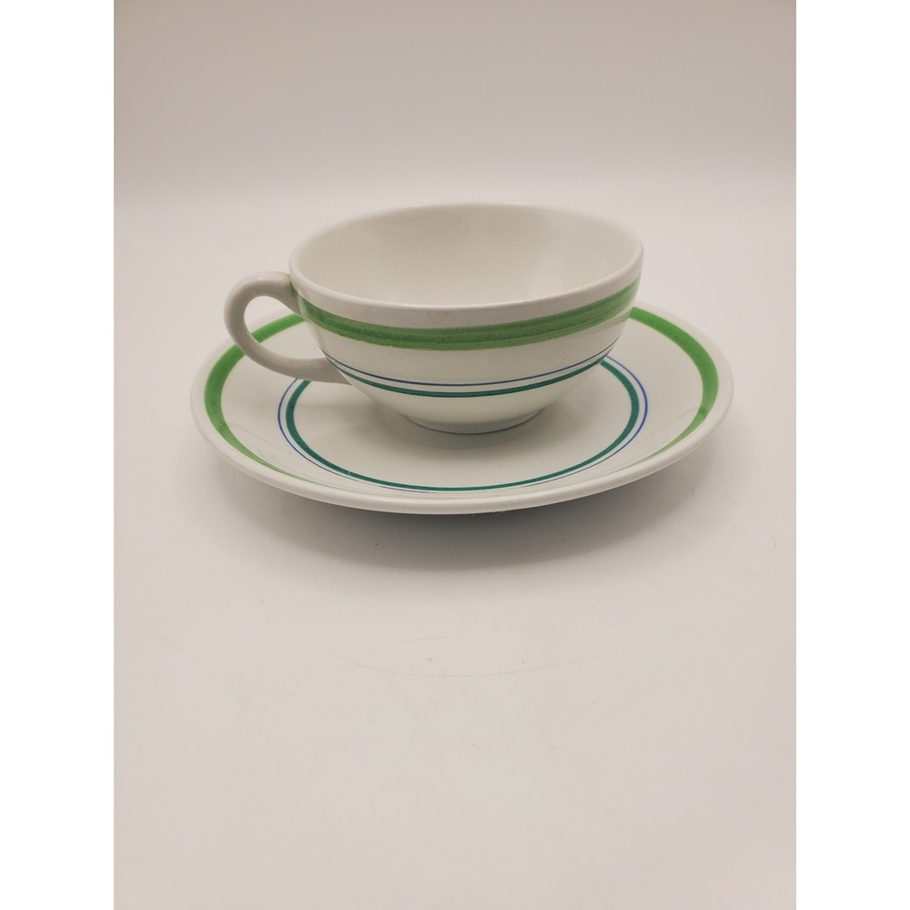Vtg 1930-1950s S.C. Richard San Cristoforo Italian Coffee Cup & Saucer Set #1